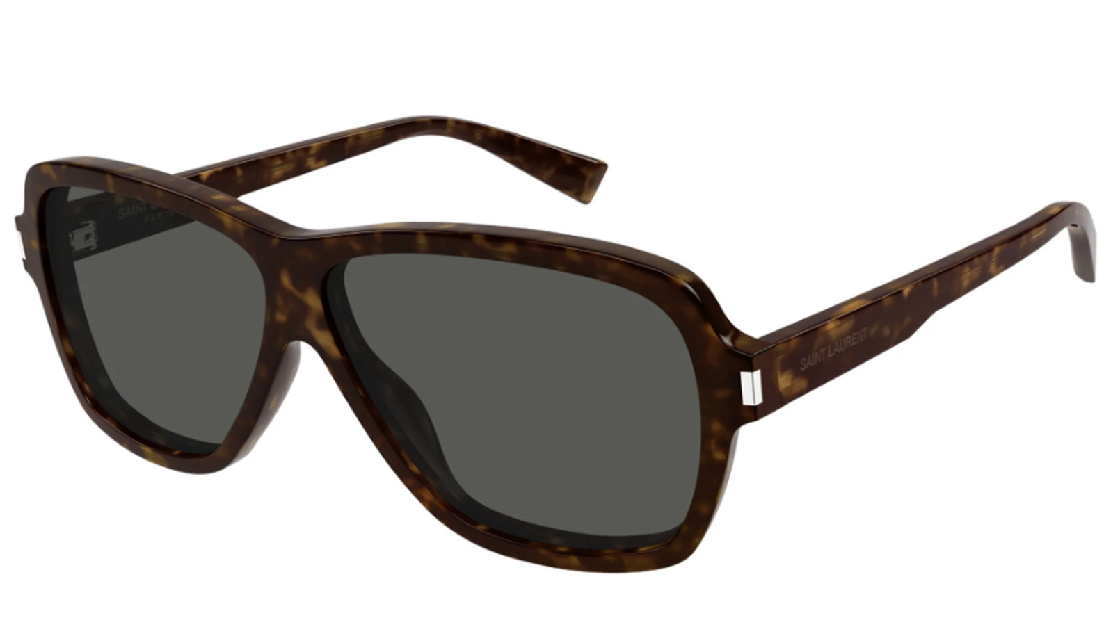 Occhiali da sole uomo Luxury Saint Laurent SL 609 CAROLYN havana grey (002) nuova collezione