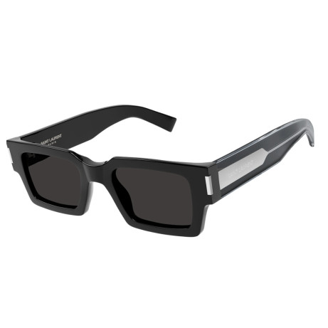 Occhiali sole uomo donna Luxury Saint Laurent SL 572 black crystal grey (001) nuova collezione 2