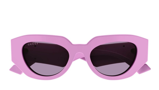 Occhiali da sole donna Luxury Gucci GG1421S 004 pink pink pink nuova collezione Occhiali da sole donna Luxury Gucci GG1421S 004 pink pink pink nuova collezione