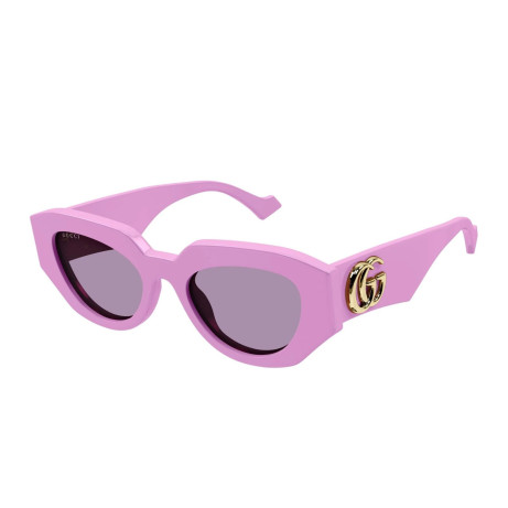 Occhiali da sole donna Luxury Gucci GG1421S 004 pink pink pink nuova collezione 2