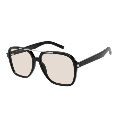 Occhiali da sole donna Luxury Saint Laurent SL 545 001 black black yellow nuova collezione 2