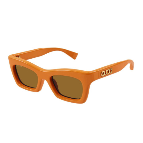Occhiali da sole donna Luxury Gucci GG1773S 004 orange orange brown nuova collezione 2