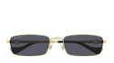 Gucci GG1600S 001 gold gold grey