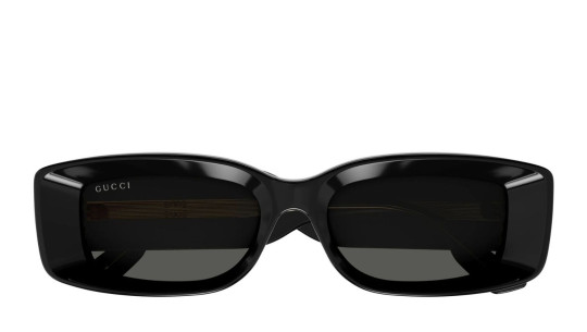 Occhiali da sole donna Luxury Gucci GG1528S 001 black black grey nuova collezione