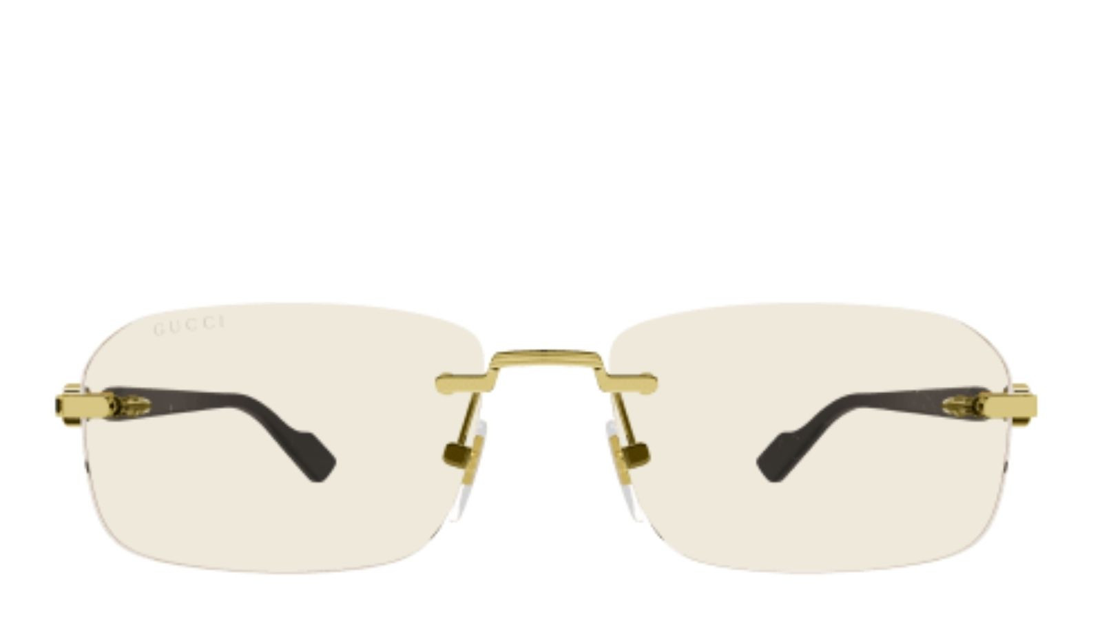 Occhiali da sole uomo Luxury Gucci GG1221S 005 gold black yellow nuova collezione