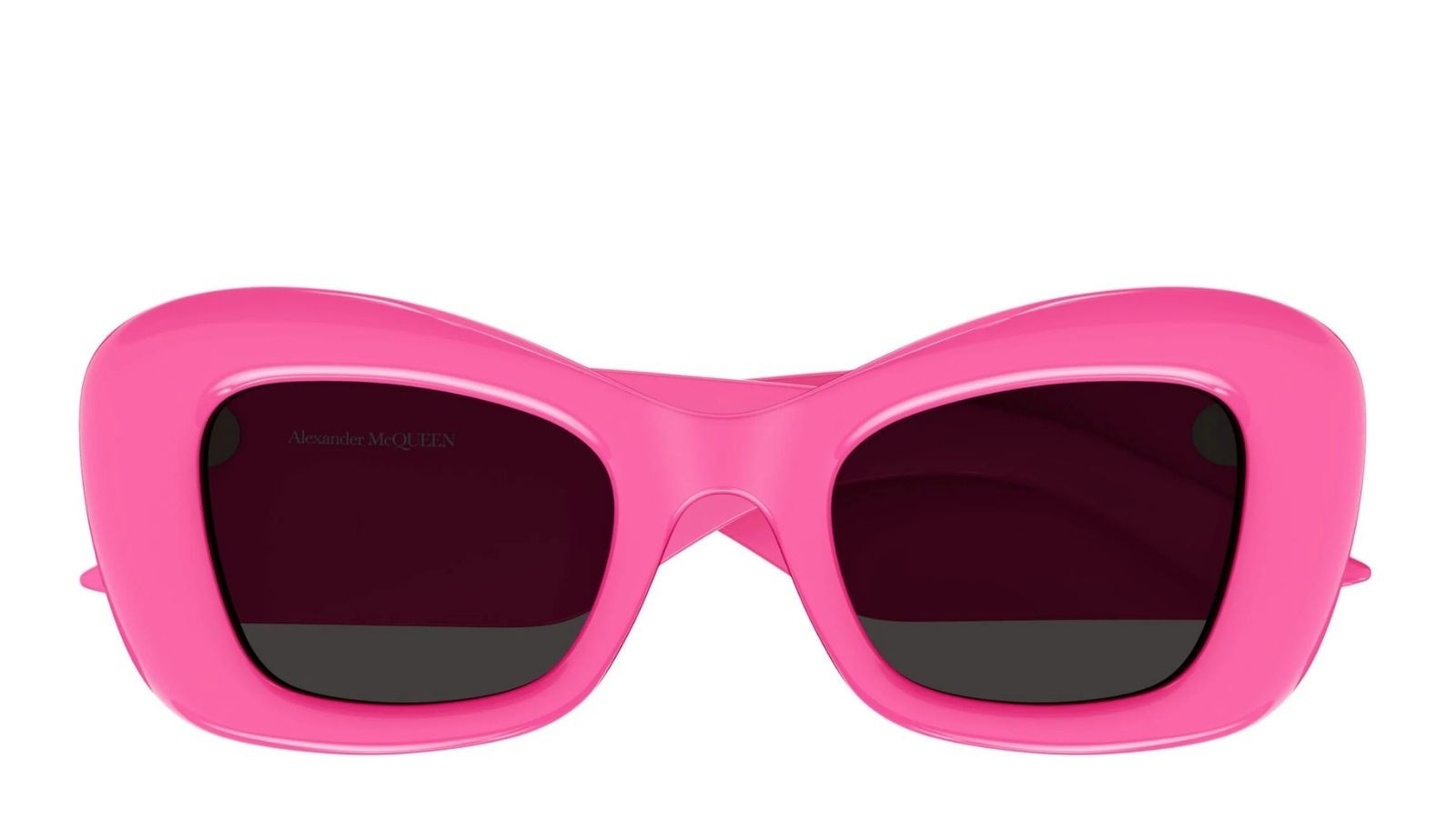 Occhiali da sole donna Luxury Alexander Mcqueen AM0434S 004 pink pink grey nuova collezione