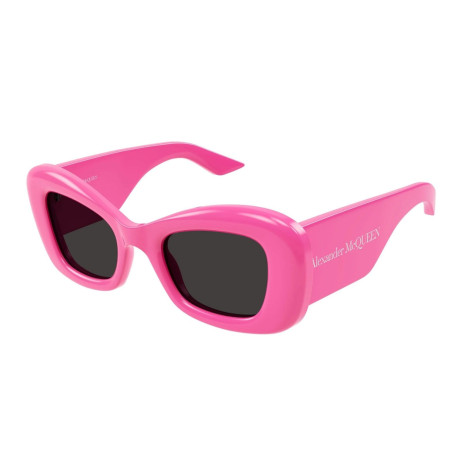 Occhiali da sole donna Luxury Alexander Mcqueen AM0434S 004 pink pink grey nuova collezione 2