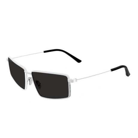 Occhiali da sole uomo Luxury Balenciaga BB0195S 002 white white grey nuova collezione 2