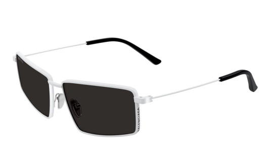 Occhiali da sole uomo Luxury Balenciaga BB0195S 002 white white grey nuova collezione