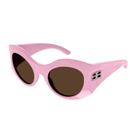 Occhiali da sole donna Luxury Balenciaga BB0256S 004 pink pink brown nuova collezione 2