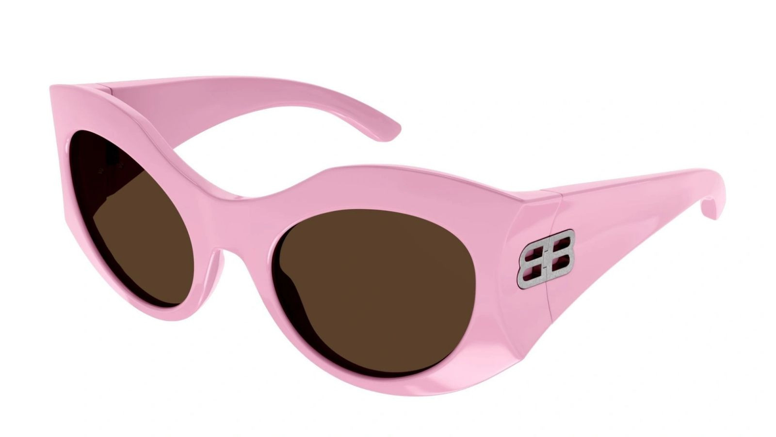 Occhiali da sole donna Luxury Balenciaga BB0256S 004 pink pink brown nuova collezione