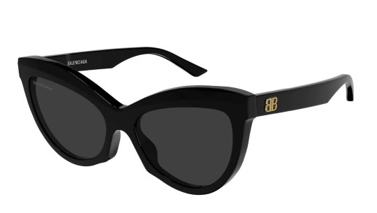 Occhiali da sole donna Luxury Balenciaga BB0217S 001 black black grey nuova collezione