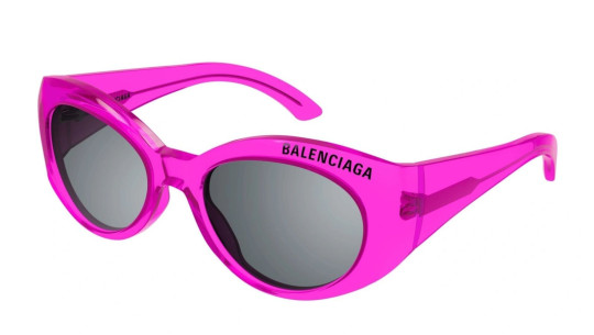 Occhiali da sole donna Luxury Balenciaga BB0267S 004 fuchsia silver nuova collezione