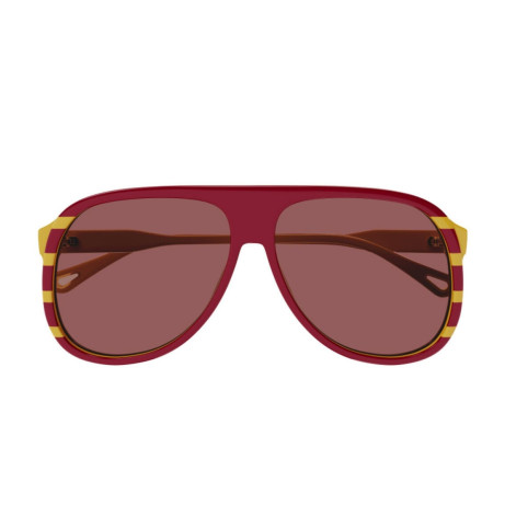 Chloé CH0128S 003 red yellow brown