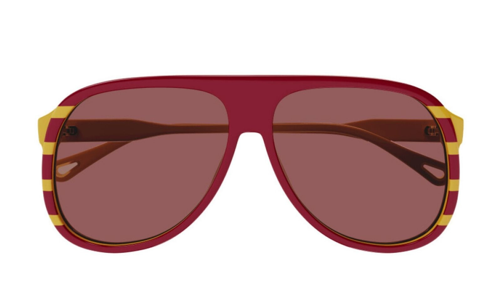 Chloé CH0128S 003 red yellow brown