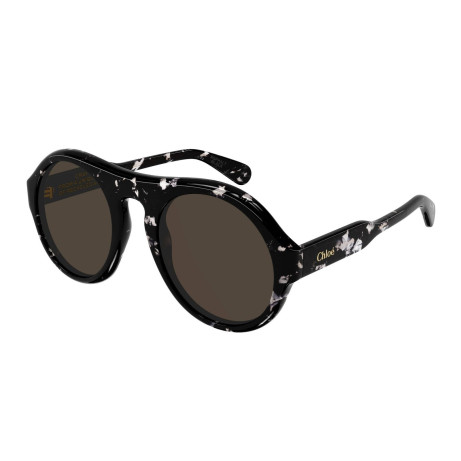 Occhiali da sole donna Luxury Chloé CH0151S 003 black black brown nuova collezione 2