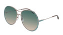 Occhiali da sole donna Luxury Chloé CH0016S 002 blue blue green nuova collezione