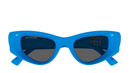 Occhiali da sole donna Luxury Balenciaga BB0243S 004 light blue light blue nuova collezione