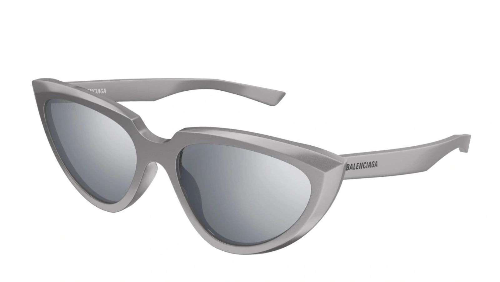 Occhiali da sole donna Luxury Balenciaga BB0182S 004 silver silver silver nuova collezione