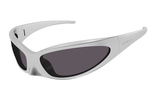 Occhiali da sole uomo donna Luxury Balenciaga BB0251S 005 silver silver grey nuova collezione