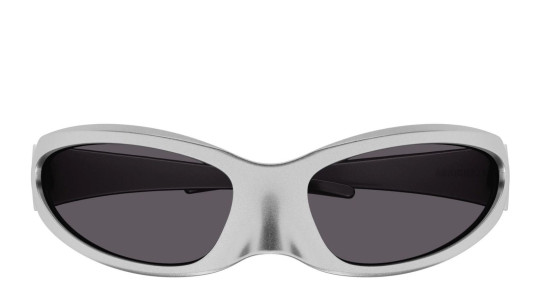 Occhiali da sole uomo donna Luxury Balenciaga BB0251S 005 silver silver grey nuova collezione Occhiali da sole uomo donna Luxury Balenciaga BB0251S 005 silver silver grey nuova collezione