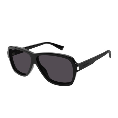 Occhiali da sole uomo Luxury Saint Laurent SL 609 CAROLYN 001 black black black nuova collezione 2