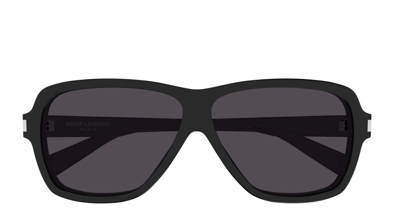 Occhiali da sole uomo Luxury Saint Laurent SL 609 CAROLYN 001 black black black nuova collezione