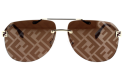 Luxury women s sunglasses Maison Fendi FE40115U 32g new collection