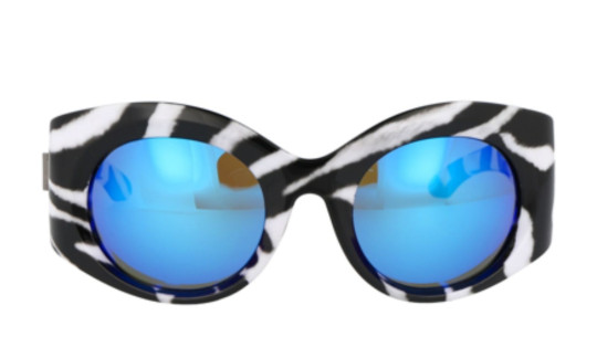 Occhiali da sole donna Luxury Balenciaga BB0189S 003 white white light blu nuova collezione