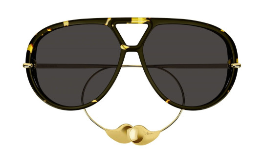 Bottega Veneta BV1273S 005 havana gold grey