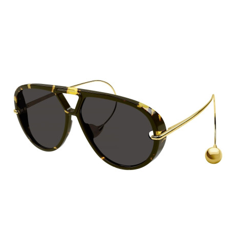 Occhiali da sole donna Luxury Bottega Veneta BV1273S 005 havana gold grey nuova collezione 2