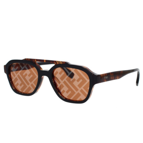 Luxury women s sunglasses Maison Fendi FE40076U 01L new collection 2