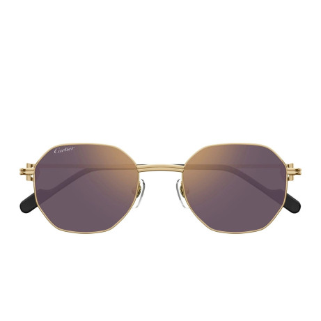 Cartier CT0500S 004 gold gold violet