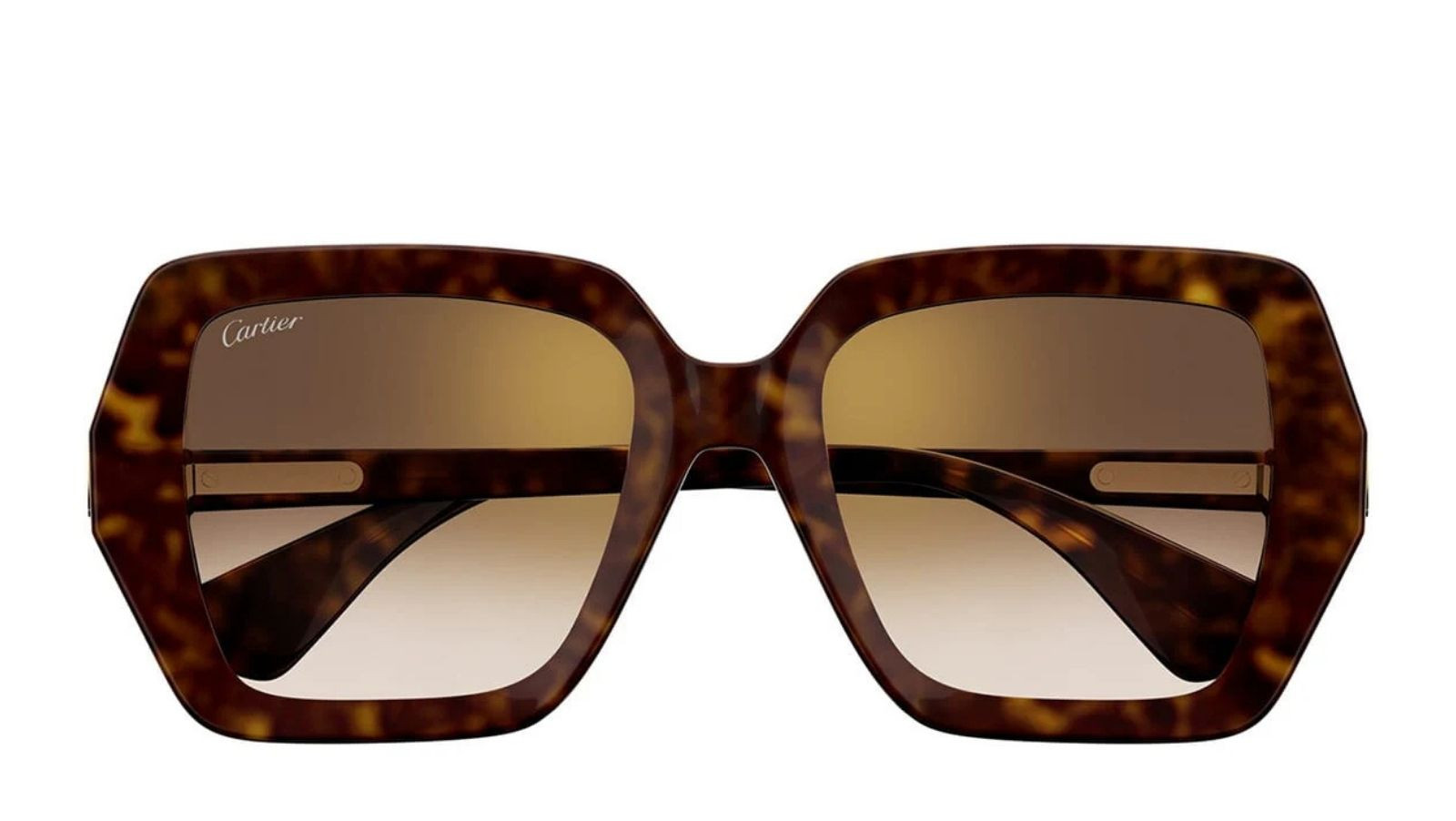 Occhiali da sole donna Luxury Cartier CT0507S 002 havana havana brown nuova collezione