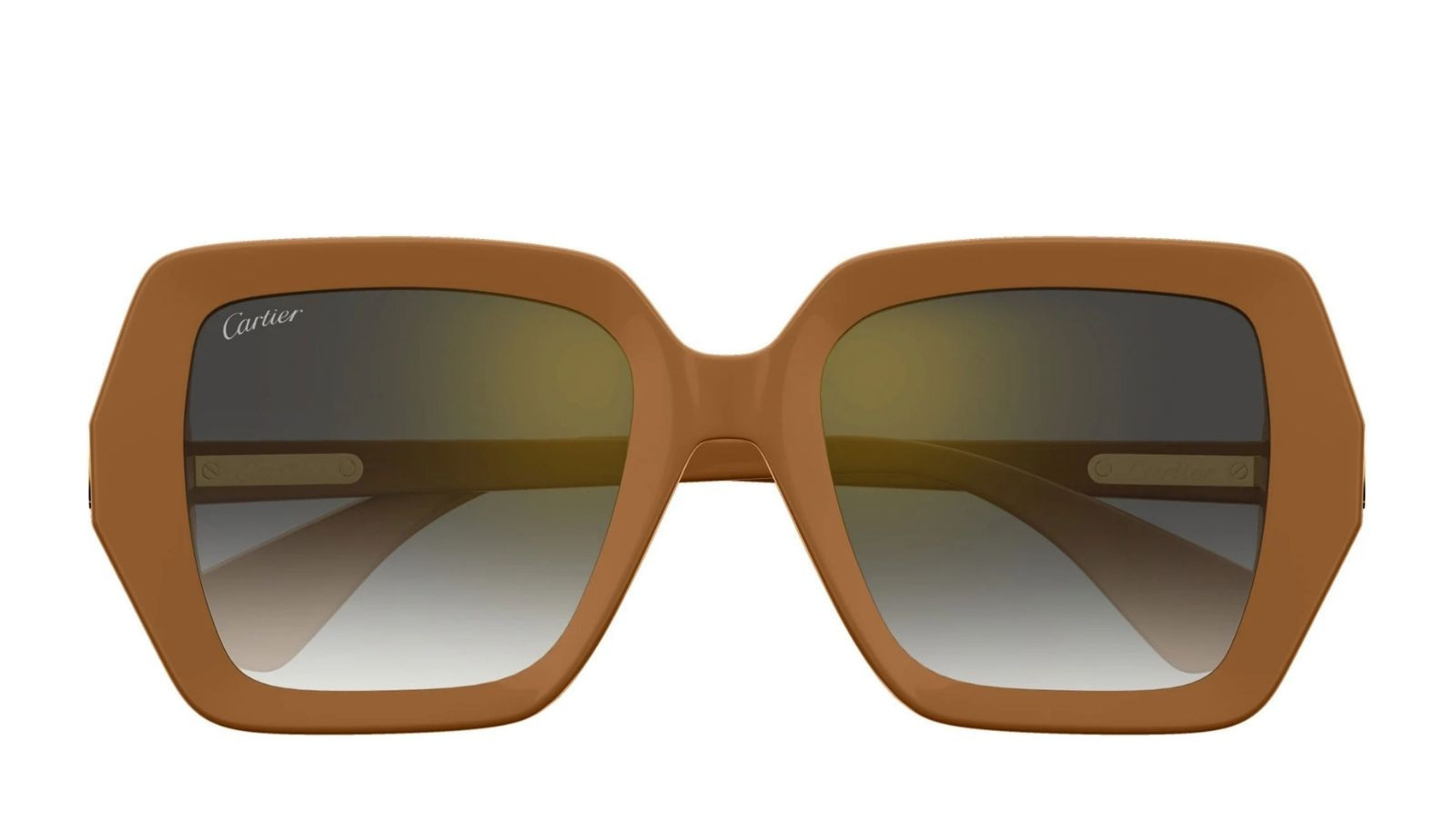 Occhiali da sole donna Luxury Cartier CT0507S 004 brown brown grey nuova collezione