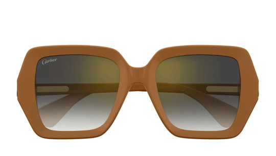 Occhiali da sole donna Luxury Cartier CT0507S 004 brown brown grey nuova collezione