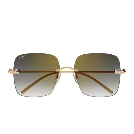 Cartier CT0508S 001 gold gold grey