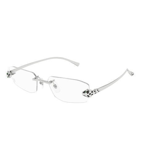 Occhiali da vista donna Luxury Cartier CT0494O 002 silver silver nuova collezione 2