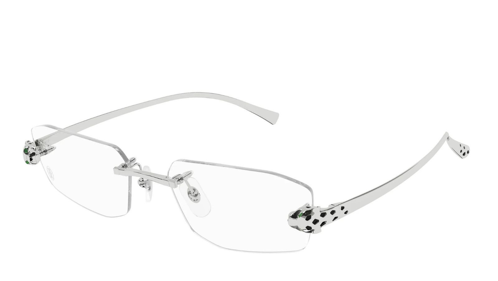 Occhiali da vista donna Luxury Cartier CT0494O 002 silver silver nuova collezione