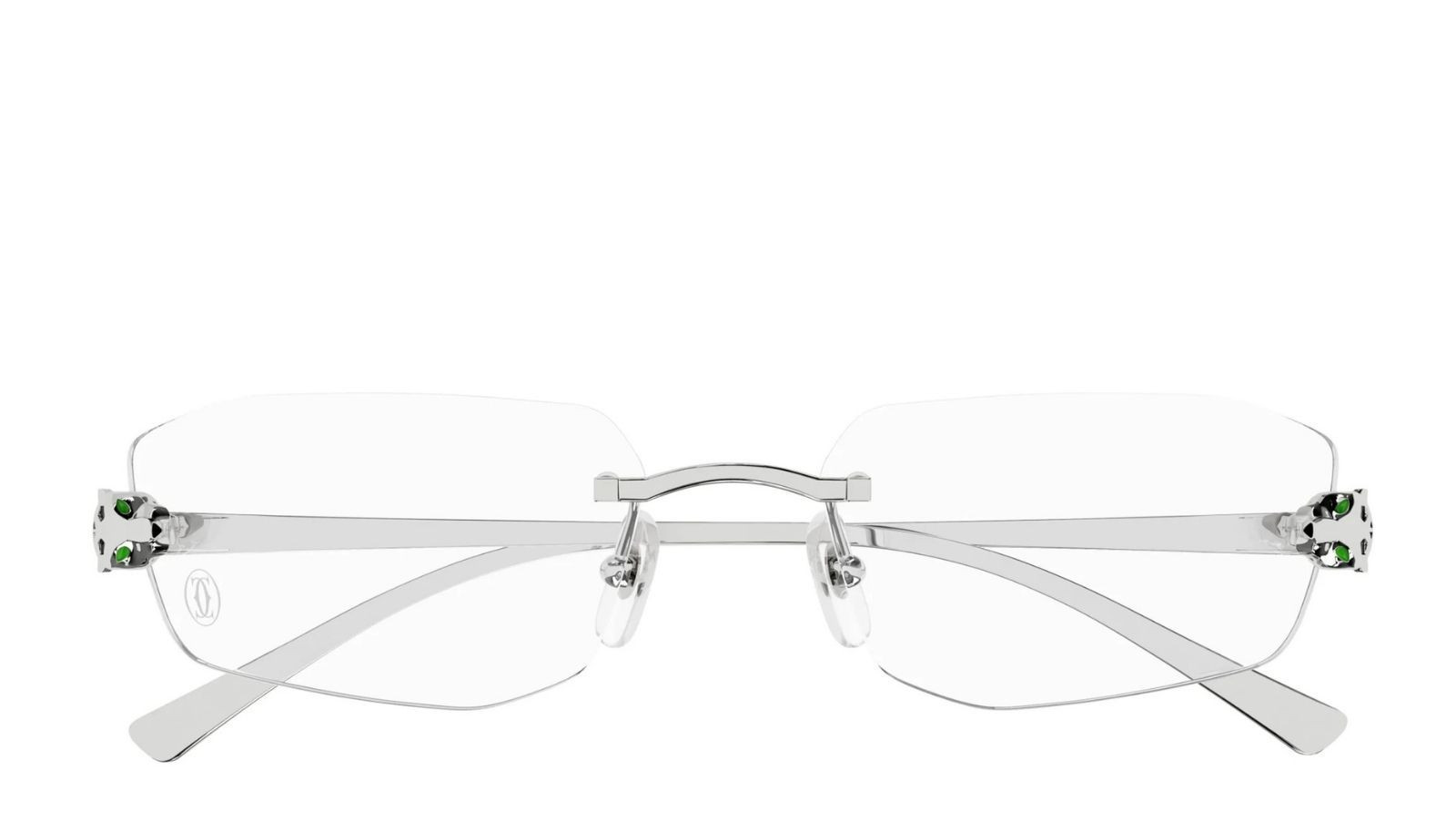 Occhiali da vista donna Luxury Cartier CT0494O 002 silver silver nuova collezione