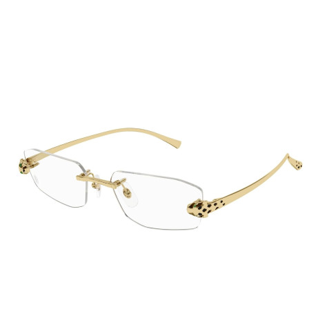 Occhiali da vista donna Luxury Cartier CT0494O 001 gold gold nuova collezione 2