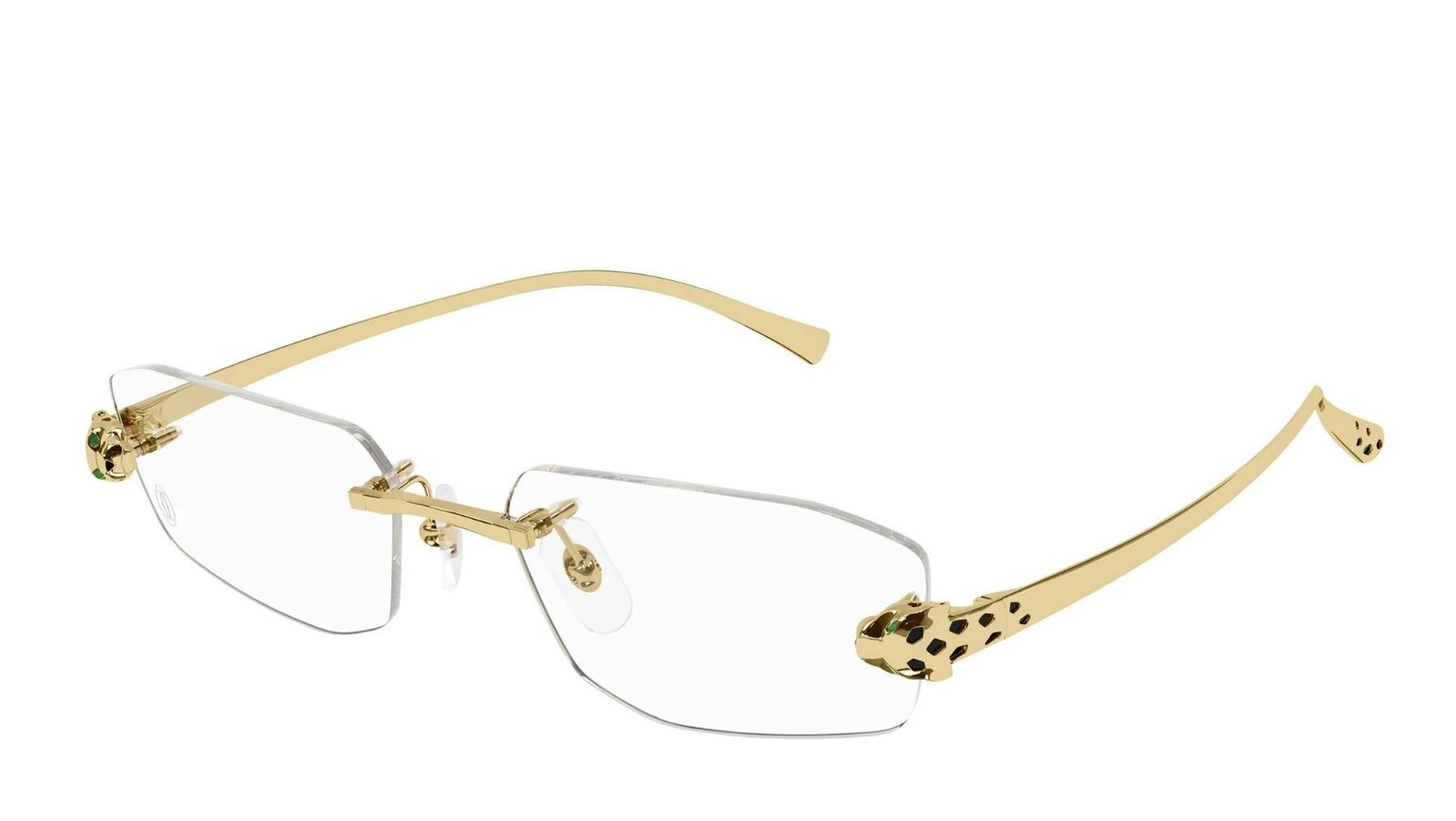 Occhiali da vista donna Luxury Cartier CT0494O 001 gold gold nuova collezione