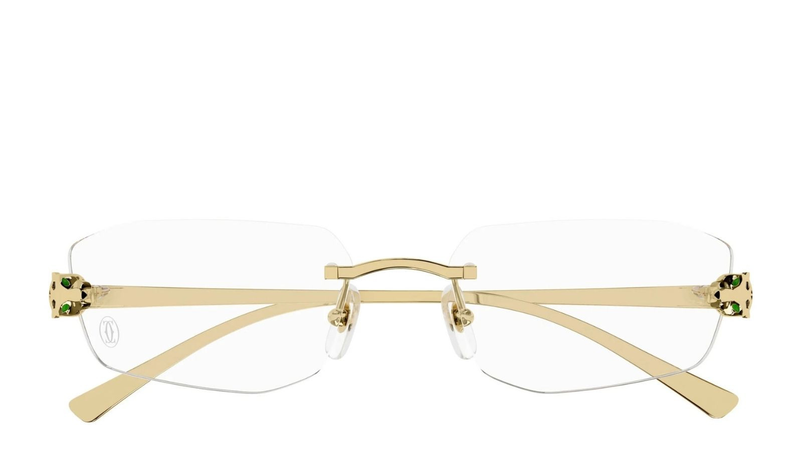 Occhiali da vista donna Luxury Cartier CT0494O 001 gold gold nuova collezione