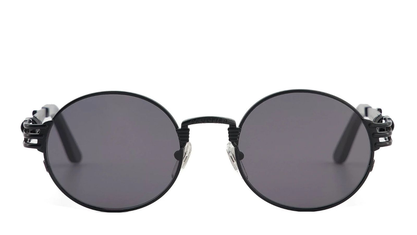 Occhiali da sole uomo donna Luxury Jean Paul Gaultier Double ressort black c00 nuova collezione