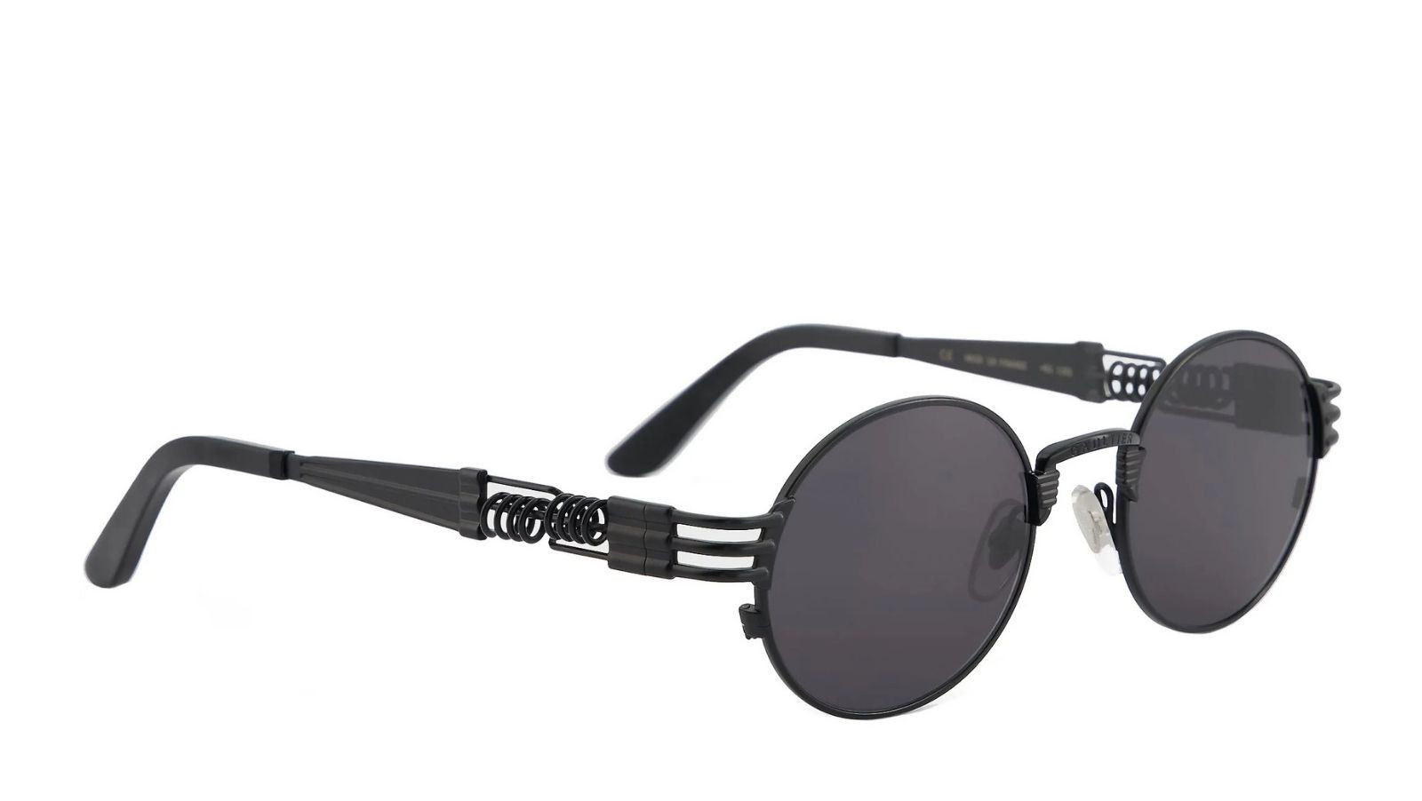 Occhiali da sole uomo donna Luxury Jean Paul Gaultier Double ressort black c00 nuova collezione