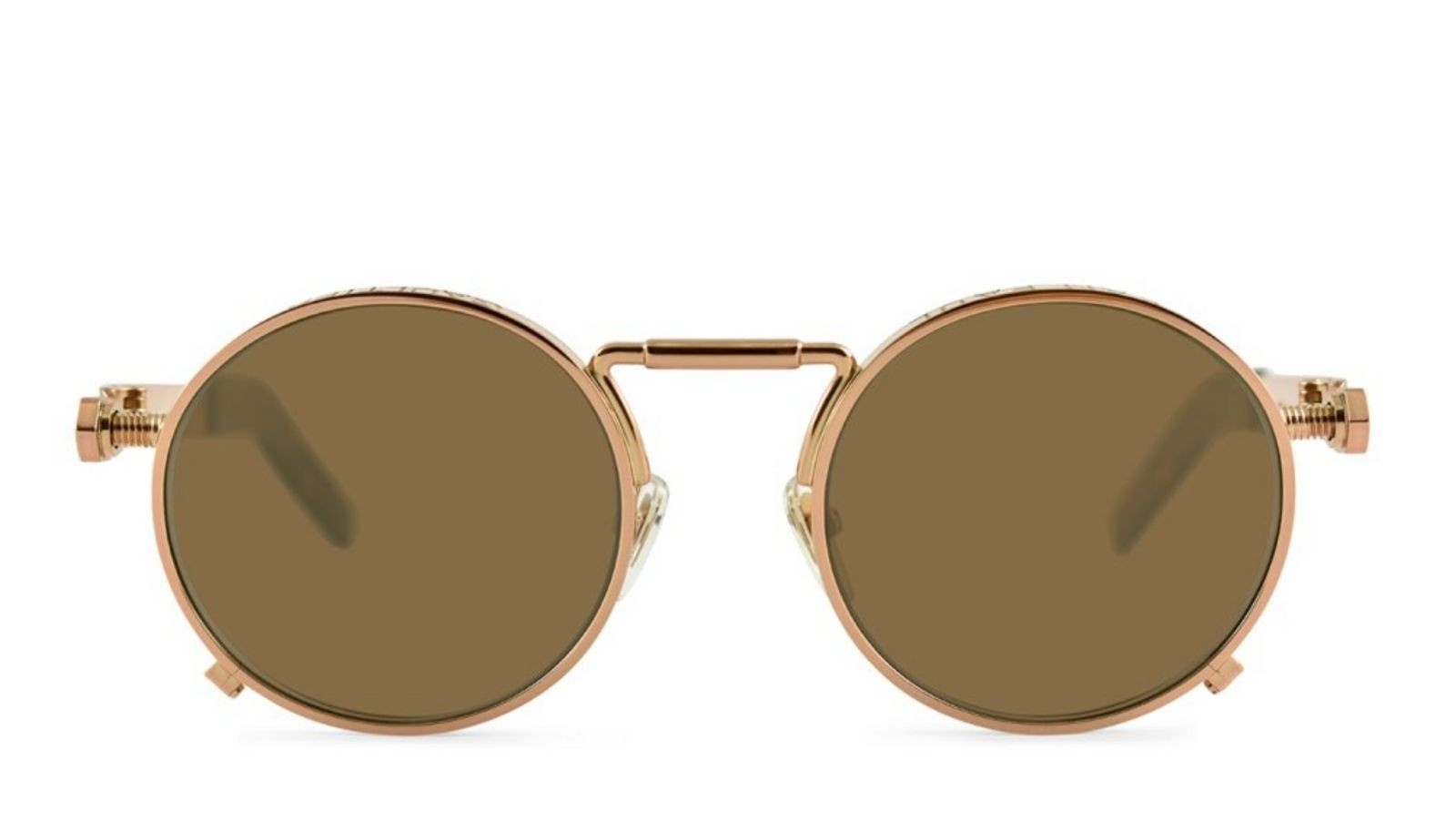 Occhiali da sole uomo donna Luxury Jean Paul Gaultier Ressort gold c92 nuova collezione