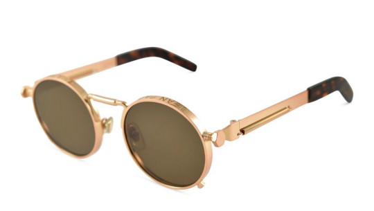 Occhiali da sole uomo donna Luxury Jean Paul Gaultier Ressort gold c92 nuova collezione