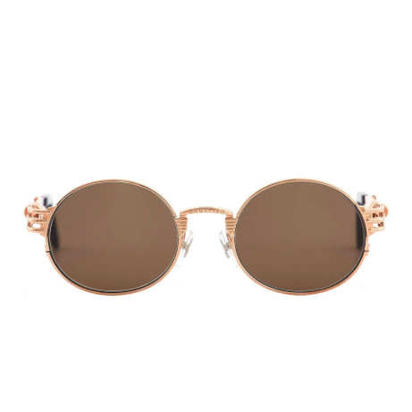 Occhiali da sole donna Luxury Jean Paul Gaultier Double ressort rose gold c21 nuova collezione