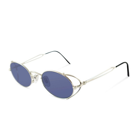 Occhiali da sole uomo donna Luxury Jean Paul Gaultier Arceau silver c91 nuova collezione 2