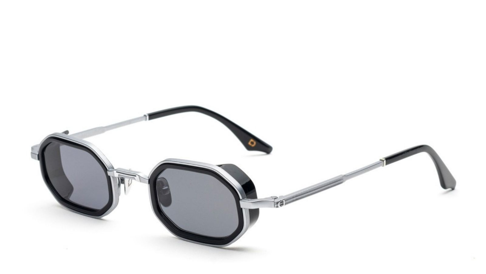 Occhiali da sole uomo donna Luxury Soho London HARROW - ARG/NERO SC012 argento nero nuova collezione